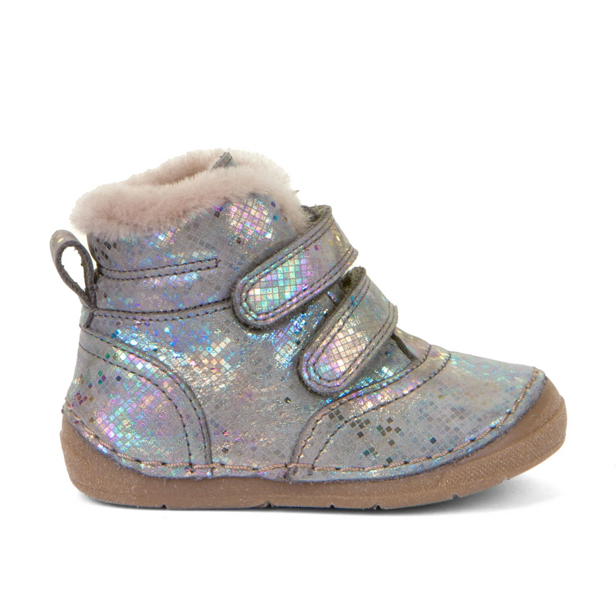 Froddo Boy's and Girl's Paix Winter Ankle Boots - Silver