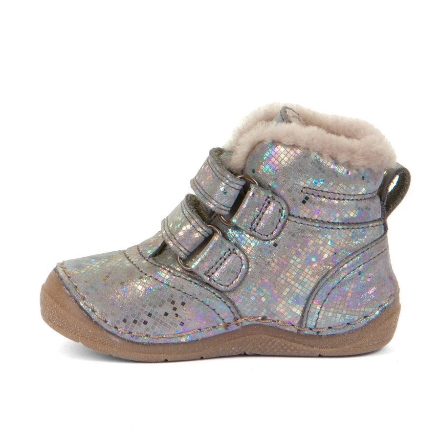 Froddo Boy's and Girl's Paix Winter Ankle Boots - Silver