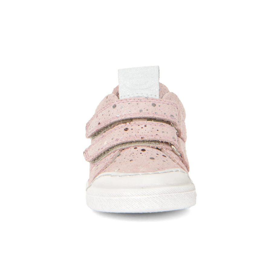 Froddo Girl's Rosario Casual Shoes with Hoop and Loop Closure - Pink +