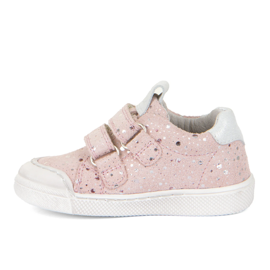 Froddo Girl's Rosario Casual Shoes with Hoop and Loop Closure - Pink +