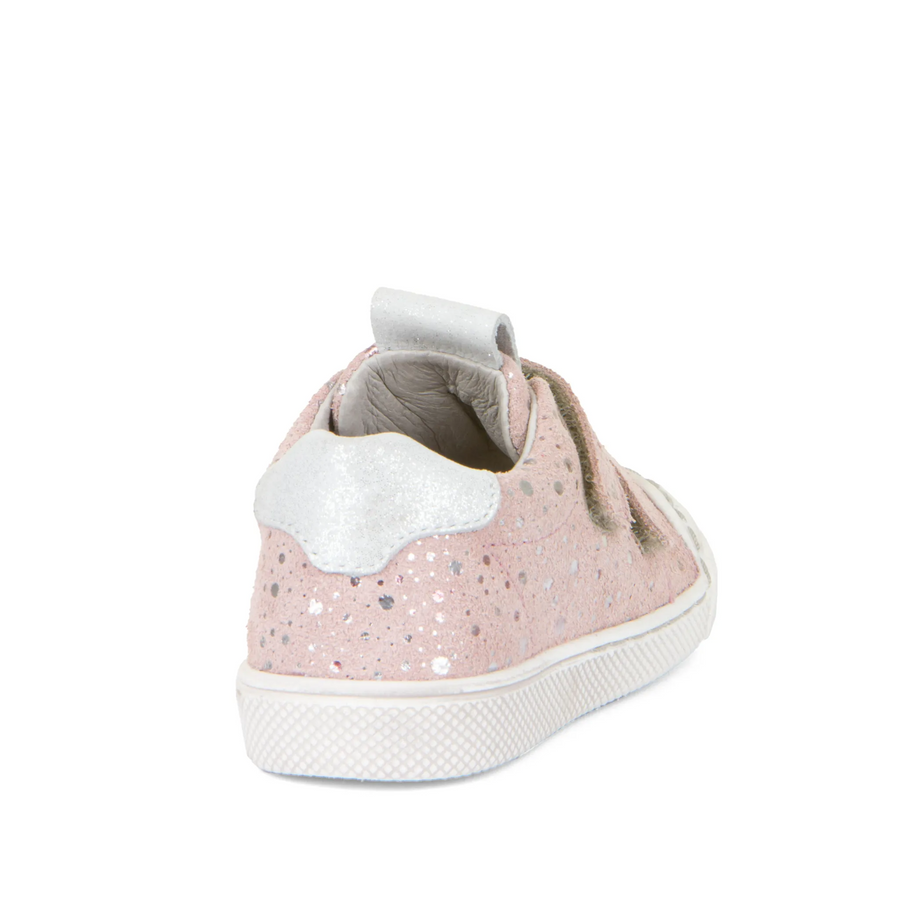 Froddo Girl's Rosario Casual Shoes with Hoop and Loop Closure - Pink +