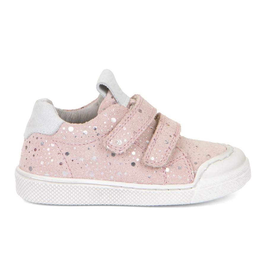 Froddo Girl's Rosario Casual Shoes with Hoop and Loop Closure - Pink +