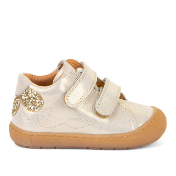 Froddo Girl's Ollie Flower Casual Sneakers - Gold