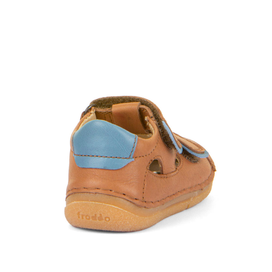 Froddo Boy's and Girl's Paix Up Double Sandals - Brown