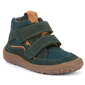 Froddo Boy's and Girl's Tex Autumn Barefoot Ankle Boots - Petroleum