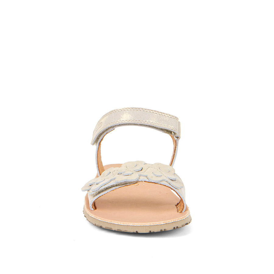 Froddo Girl's Flexy Flowers Sandals - Gold Shine