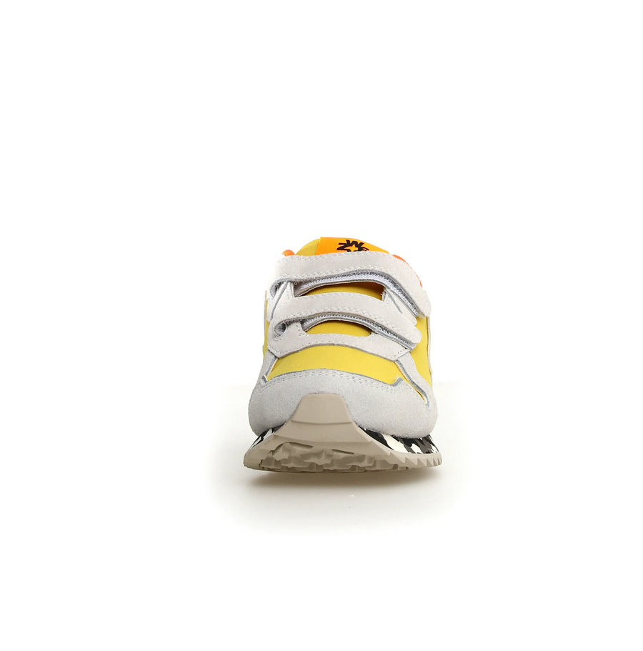 W6YZ Boy's And Girl's Jet Vl-J Casual Shoes - W6YZ White / Yellow