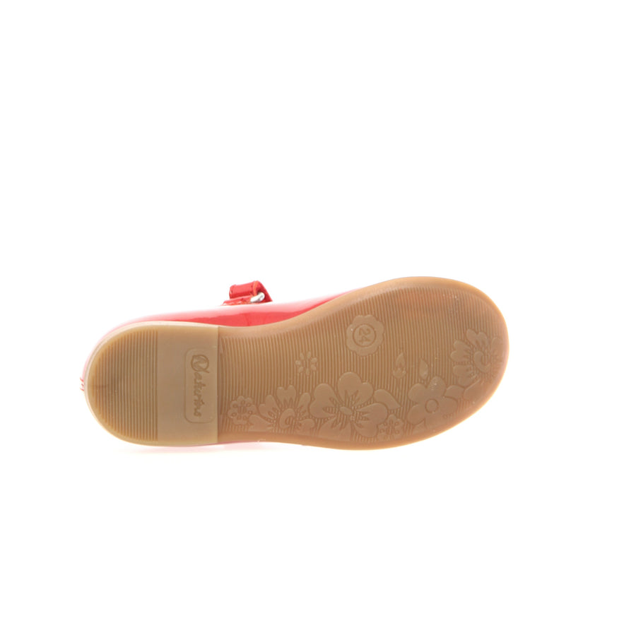 Naturino Girl's Darling Elastic Ballerina Shoes - Red