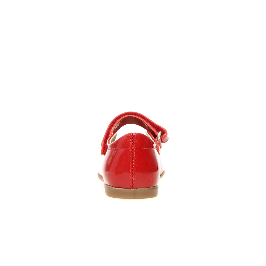 Naturino Girl's Darling Elastic Ballerina Shoes - Red