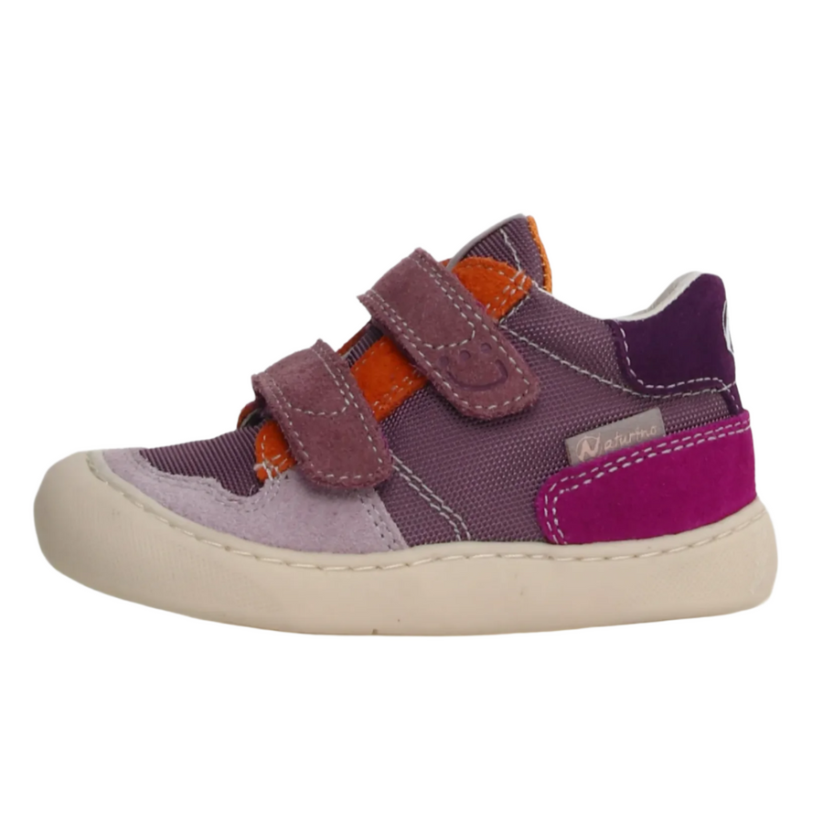 Naturino Finay Vl Girl's Casual Shoes - Magnolia/Lilac/Tulip