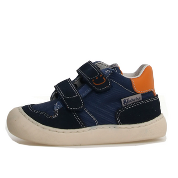 Naturino Finay Vl Boy's Casual Shoes - Navy/Azure/Orange