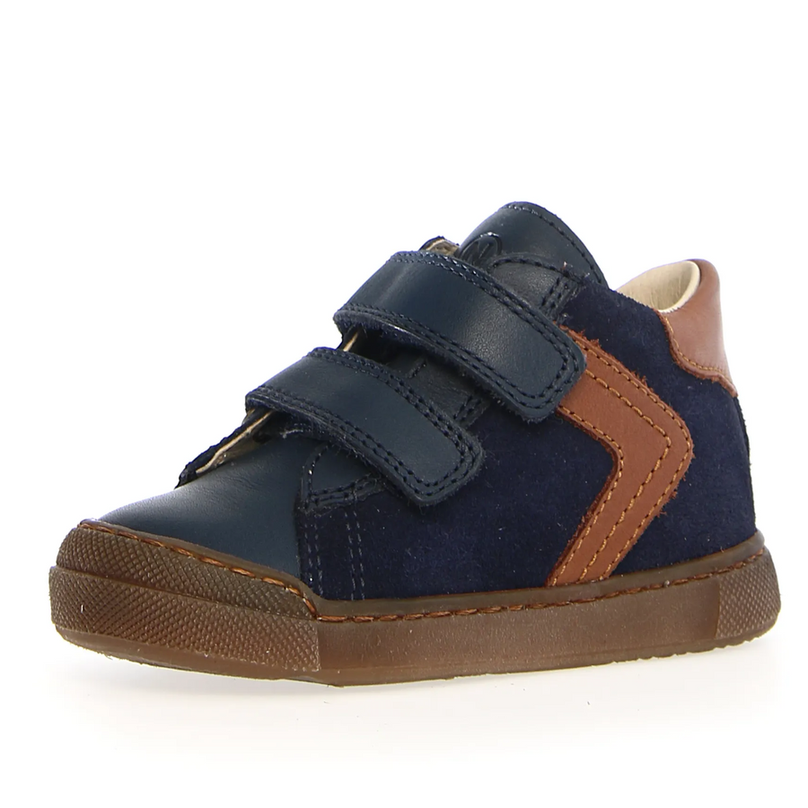 Naturino Heist Vl Boy's Casual Shoes - Navy/Cuoio