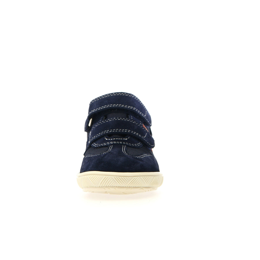 Naturino Boy's Kevis High Waterproof Casual Shoes - Navy/Milk/Dark Orange