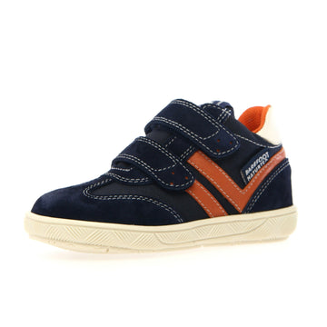 Naturino Boy's Kevis High Waterproof Casual Shoes - Navy/Milk/Dark Orange