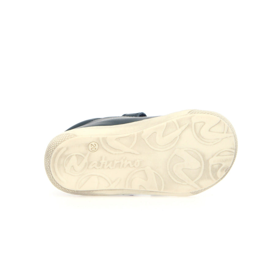Naturino Boy's Kolde Vl Casual Shoes with Hoop and Loop Fastener - Navy/Celeste