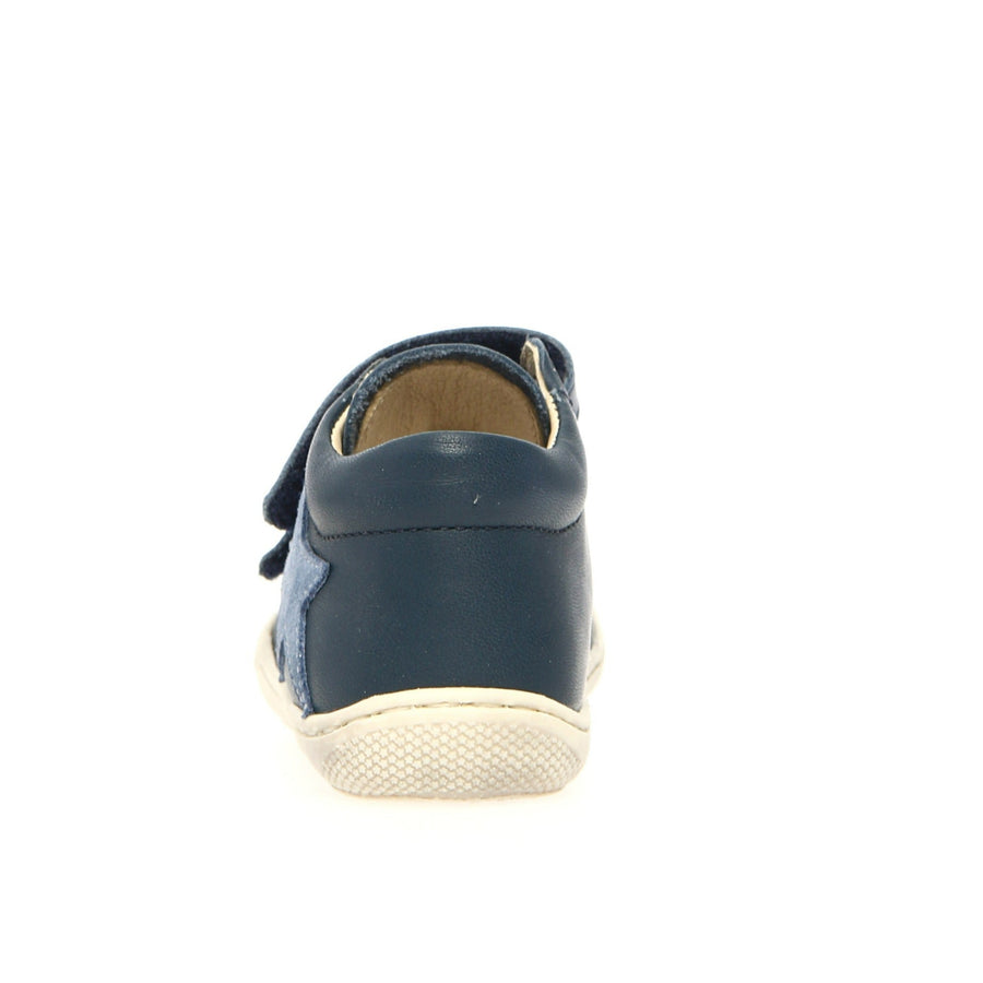 Naturino Boy's Kolde Vl Casual Shoes with Hoop and Loop Fastener - Navy/Celeste