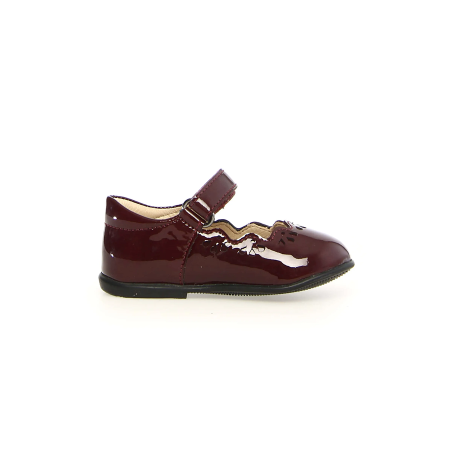 Naturino Girl's Olya Mary Jane Flats - Bordeaux