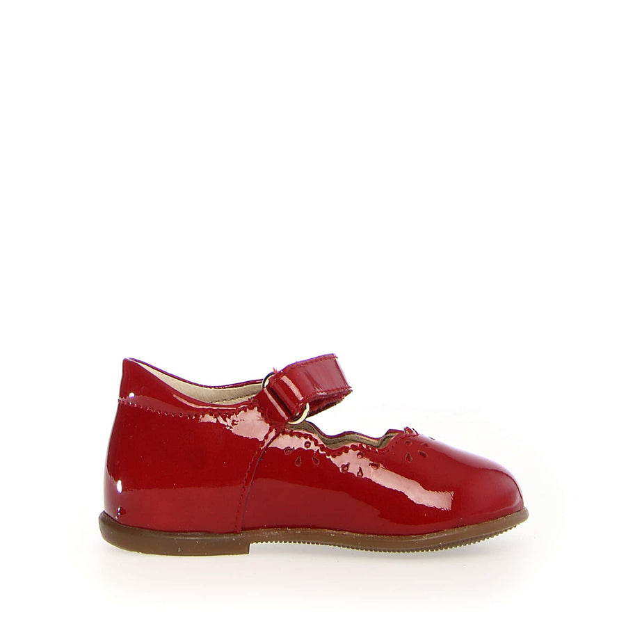 Naturino Girl's Olya Mary Jane Flats - Red