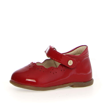 Naturino Girl's Olya Mary Jane Flats - Red