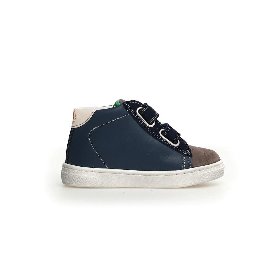 Naturino Pinn High VI Boy's Casual Shoes - Dark Grey/Navy