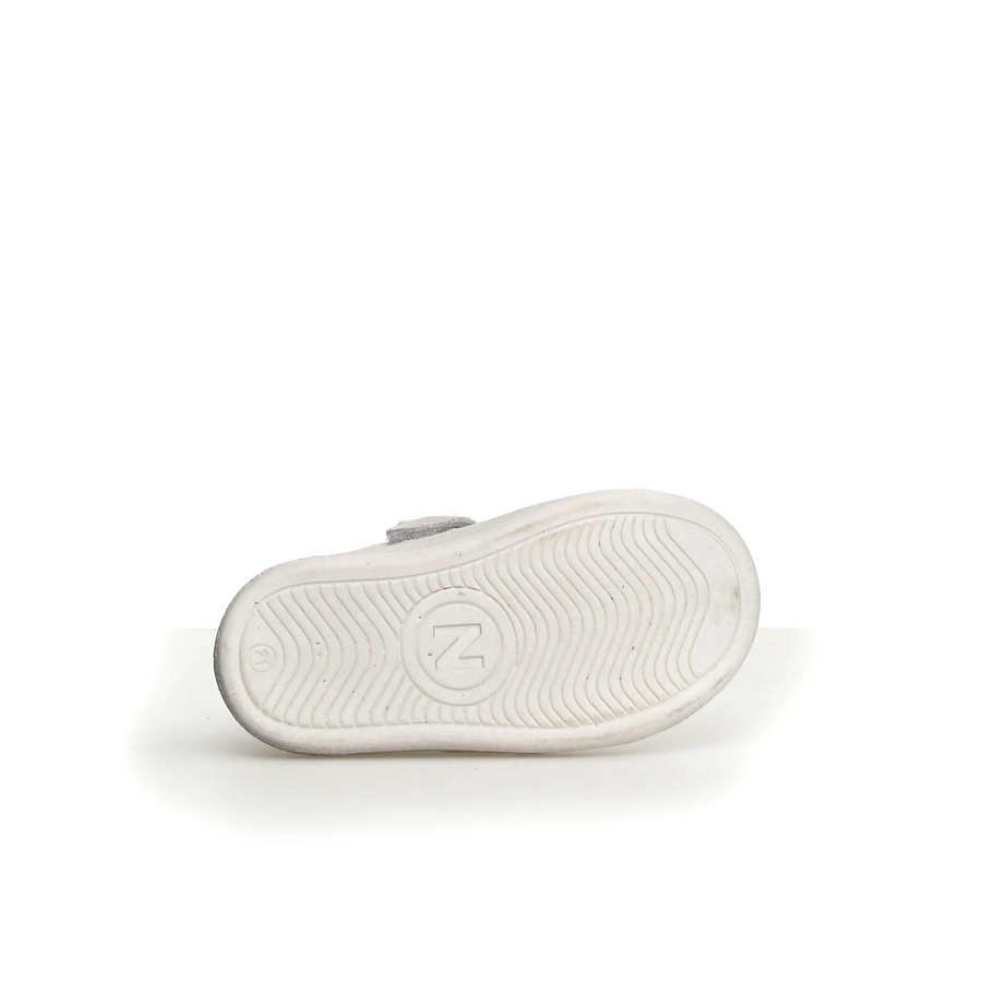 Naturino Girl's Pinn Zip Casual Shoes - White/Pink/Light Green