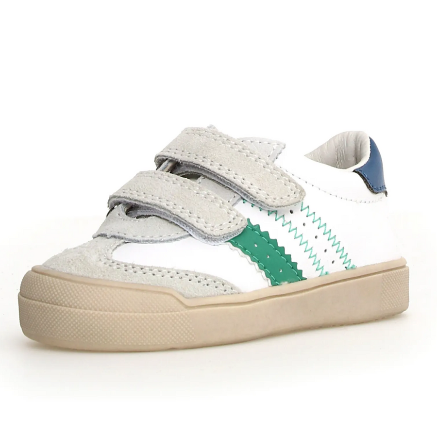 Naturino Boy's Riby Vl Casual Shoes - White / Green / Azure