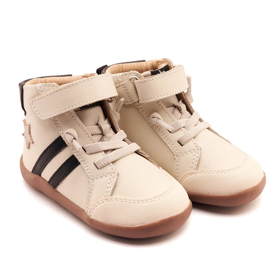 Old Soles Boy's and Girl's Boss Ground Casual Shoes - Sporco / Gris / Black