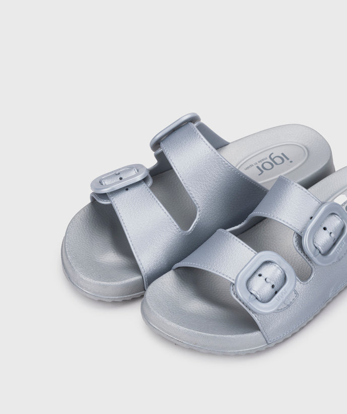 Igor Women's Habana Metal Sandals - Plata
