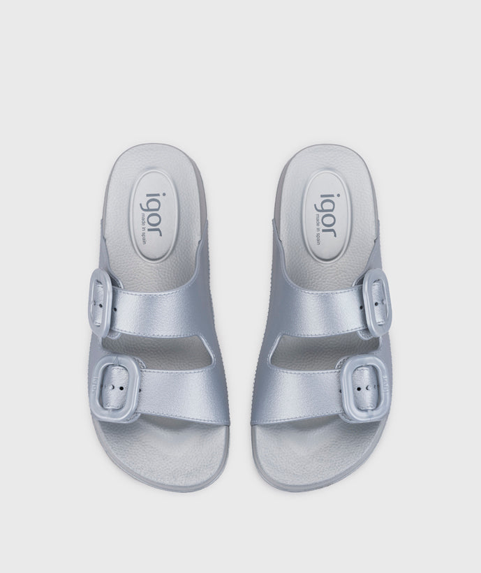 Igor Women's Habana Metal Sandals - Plata