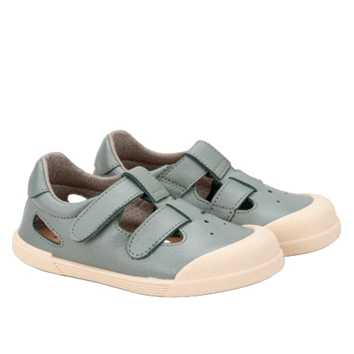 Igor Boy's And Girl's Sandalia Piel Barefoot Shoes - Verde