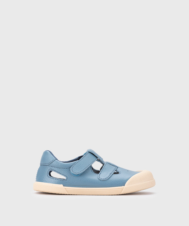 Igor Boy's And Girl's Barefoot Sandalia Piel Shoes - Azul