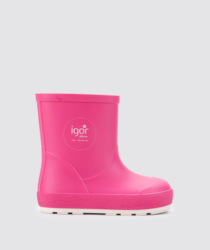 Igor Yogi Nautico Barefoot Rain Boots, Fucsia