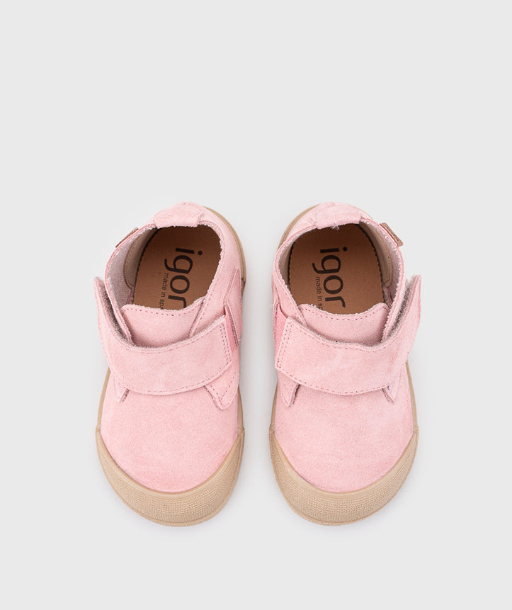 Igor Girl's Tui Chukka Barefoot Boots - Rosa