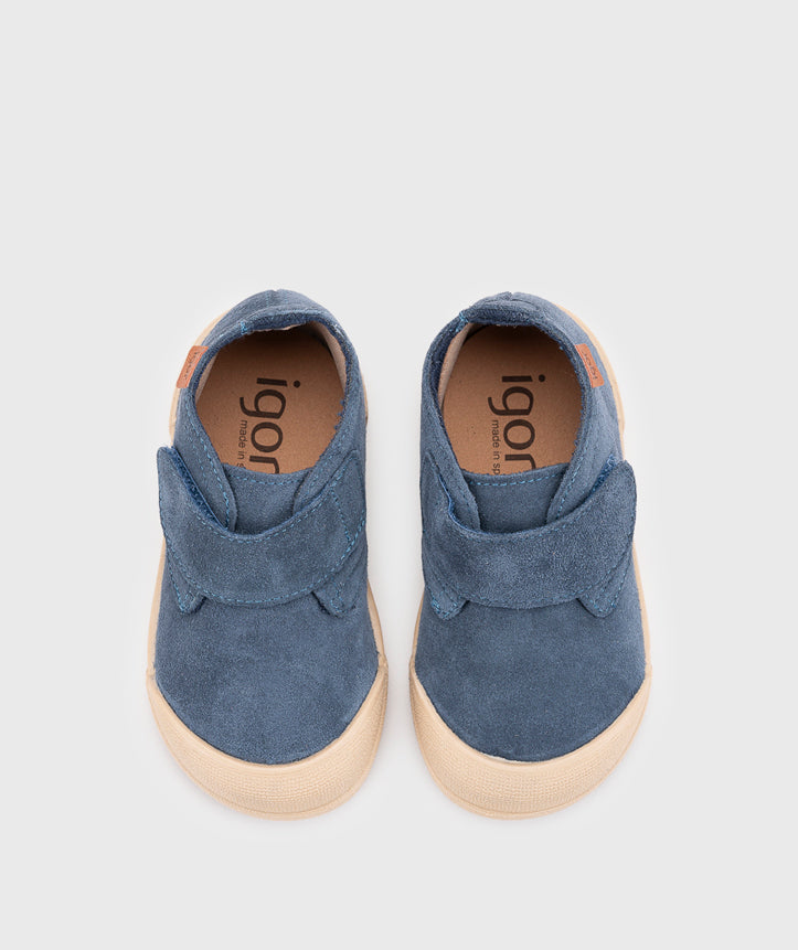 Igor Boy's and Girl's Barefoot Tui Chukka Boots - Jeans