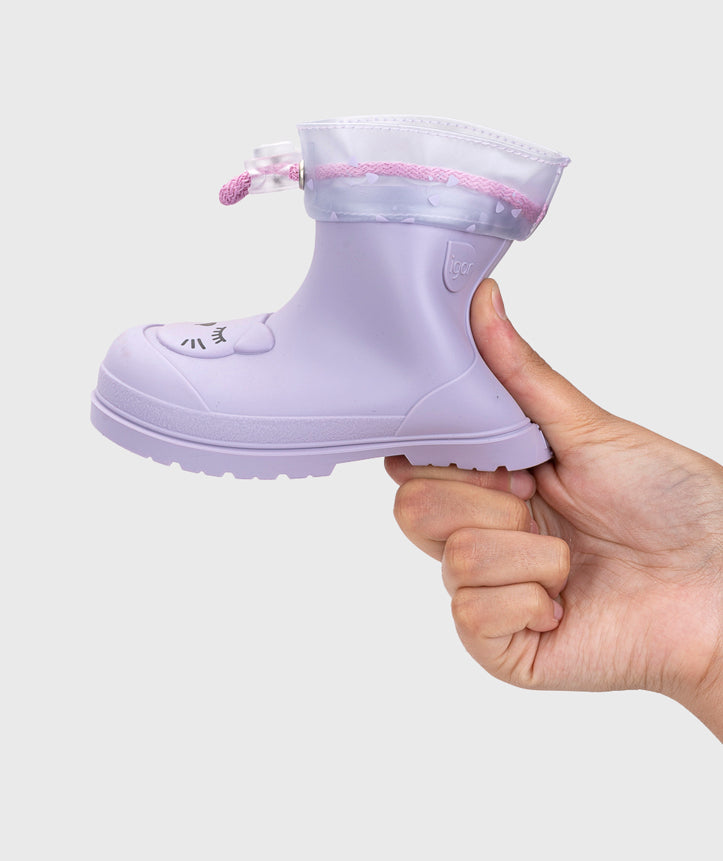 Igor Girl's Mendi Gato Rain Boots - Malva
