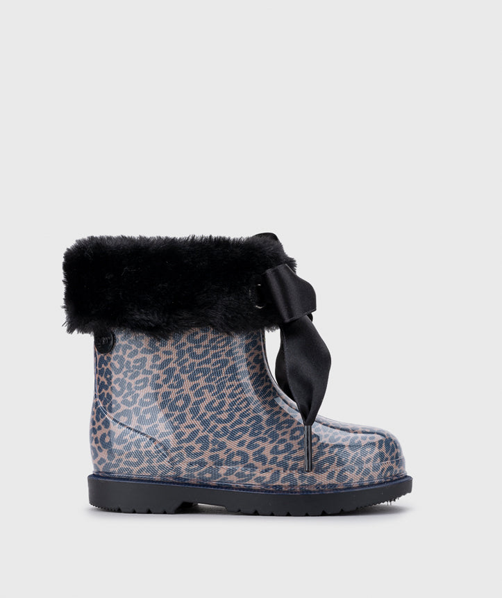 Igor Girl's Bimbi Leo Soft Rain Boots - Negro