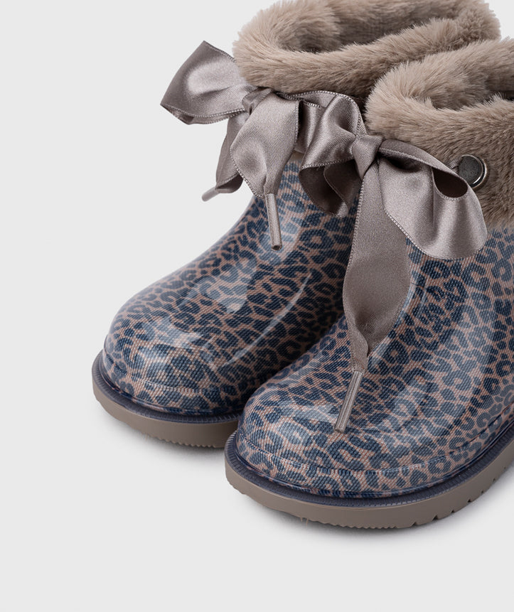 Igor Girl's Bimbi Leo Soft Rain Boots - Taupe