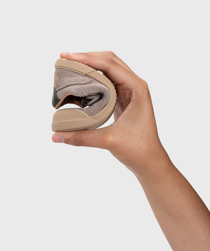 Igor Boy's and Girl's Tennis Suede Shoes - Topo