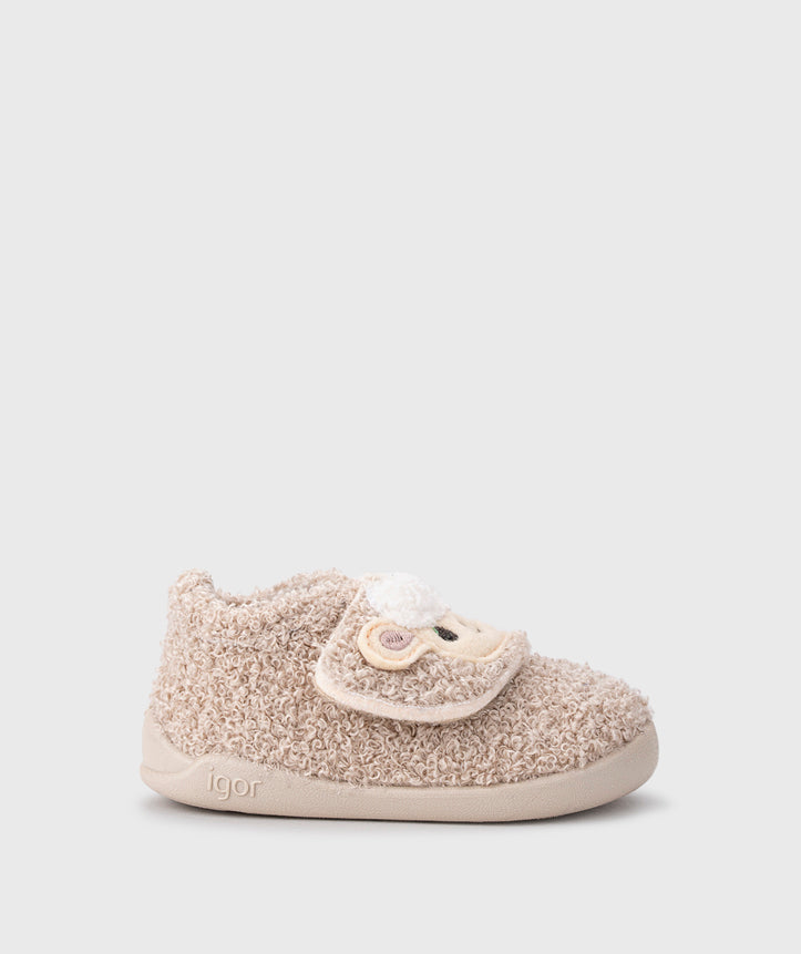 Igor Boy's and Girl's Homie Oveja Little Lamb Barefoot Shoes - Sand