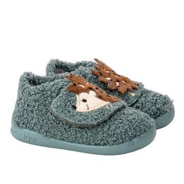 Igor Boy's and Girl's Homie Erizo Hedgehog Barefoot Shoes - Verde