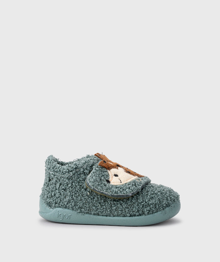 Igor Boy's and Girl's Homie Erizo Hedgehog Barefoot Shoes - Verde