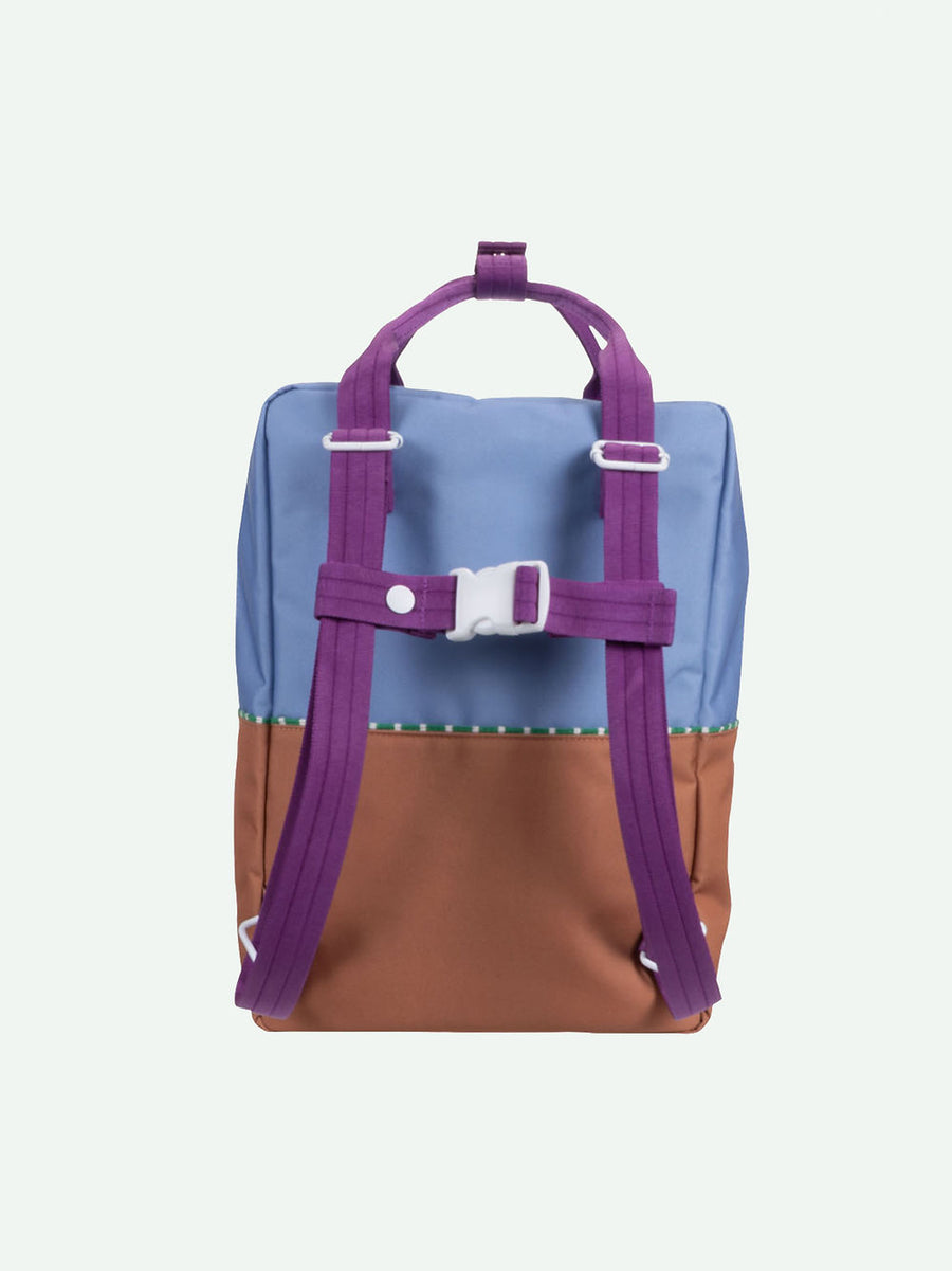 Sticky Lemon Better Together Colorblocking Large Backpack - Badminton Blue / Leather Ball