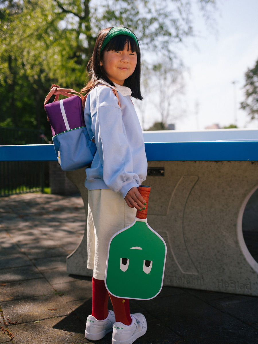 Sticky Lemon Better Together Colorblocking Small Backpack - Purple Tights / Badminton Blue