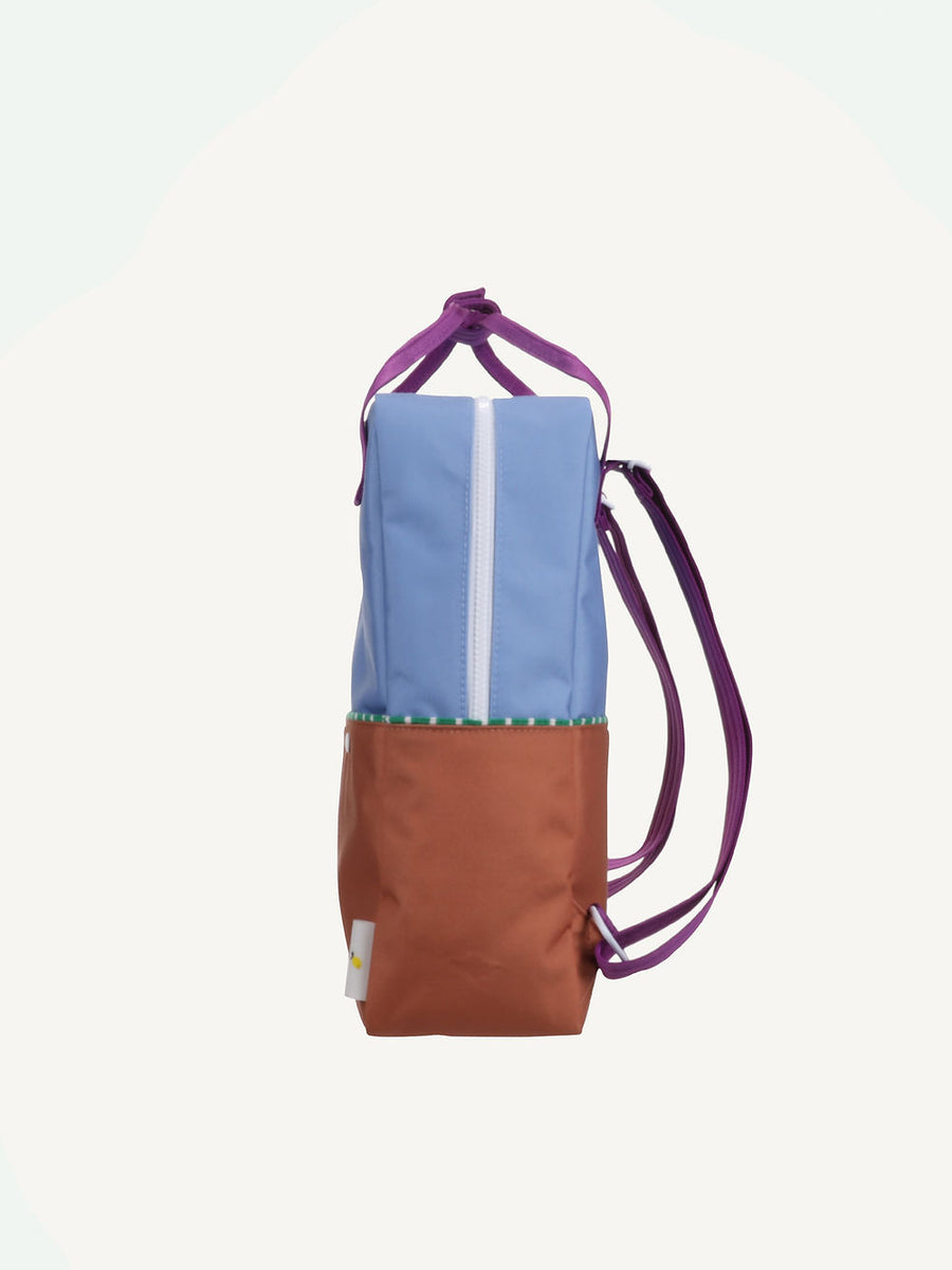 Sticky Lemon Better Together Colorblocking Large Backpack - Badminton Blue / Leather Ball