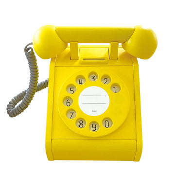 Kiko+ & gg* Retro Play Telephone, Yellow