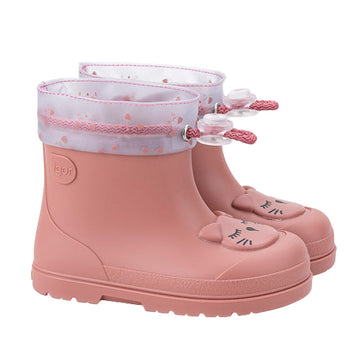 Igor Girl's Mendi Gato Rain Boots - Rose
