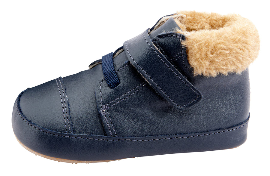 Old Soles Boy's & Girl's 0040R Mountain Bub Sneaker Booties - Navy