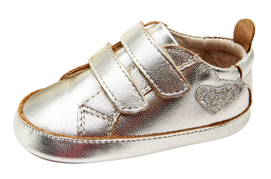Old Soles Girl's 0048R Love-Ly Sneakers - Gold/Glam Gold