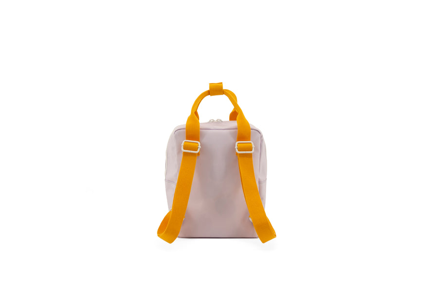 Sticky Lemon Envelope Deluxe Small Backpack, Chocolate Sundae/Daisy Yellow/Mauve LIlac