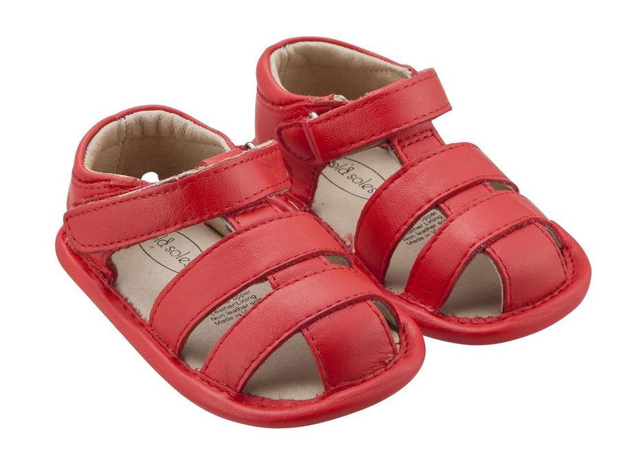 Old Soles Girl's and Boy's Leather Sandy Sandals